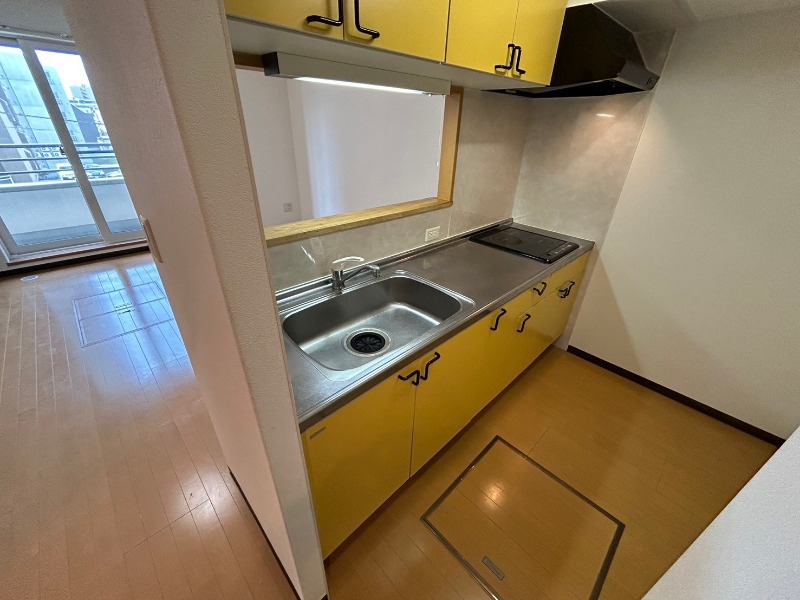 キッチン　システムキッチンなので、すぐお料理に使えます！