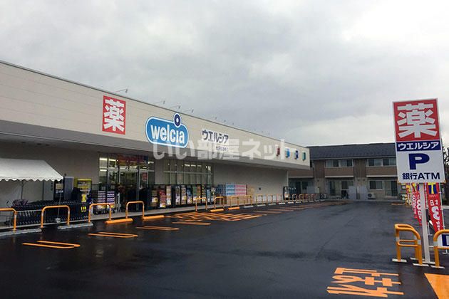 ドラックストア　ウエルシア　金沢額新保店（ドラッグストア）まで656m
