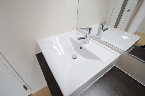 洗面設備　同タイプの部屋の写真です