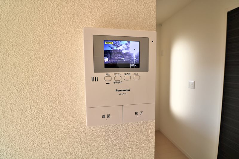セキュリティ　※反転タイプ201号室の参考写真です。
