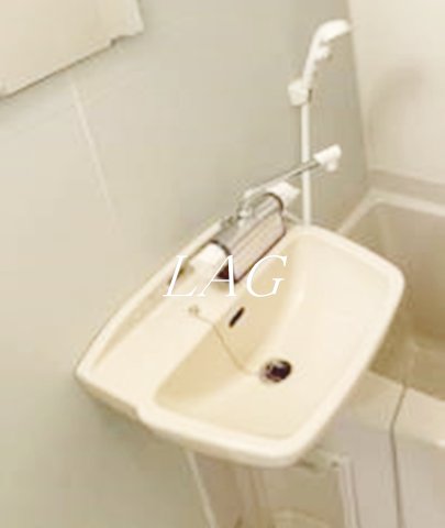 洗面設備　洗面台です。