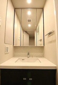 洗面設備　別タイプ部屋　参考写真です