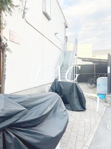その他共有部分　バイク置場です。