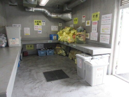 その他共有部分　ゴミ置き場　※2026年07月の写真