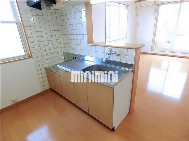 キッチン　キッチンには２口コンロ設置可能です。