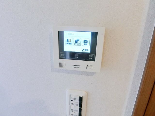 セキュリティ　☆モニター付きインターホン☆