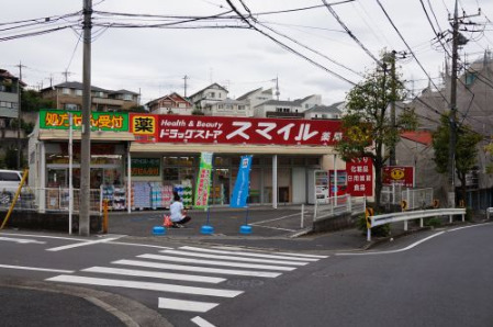 ドラックストア　スマイルドラッグ梶ヶ谷店（ドラッグストア）まで821m