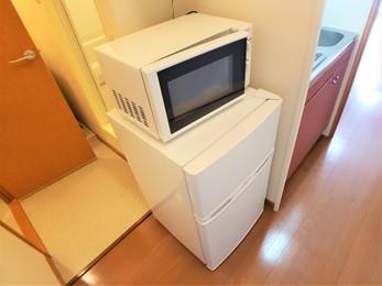その他　一人暮らし用の冷蔵庫・電子レンジ付