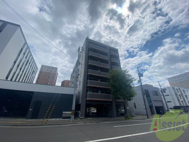 建物外観　札幌市北区北十三条西「ヒューマンプラザ北大前」