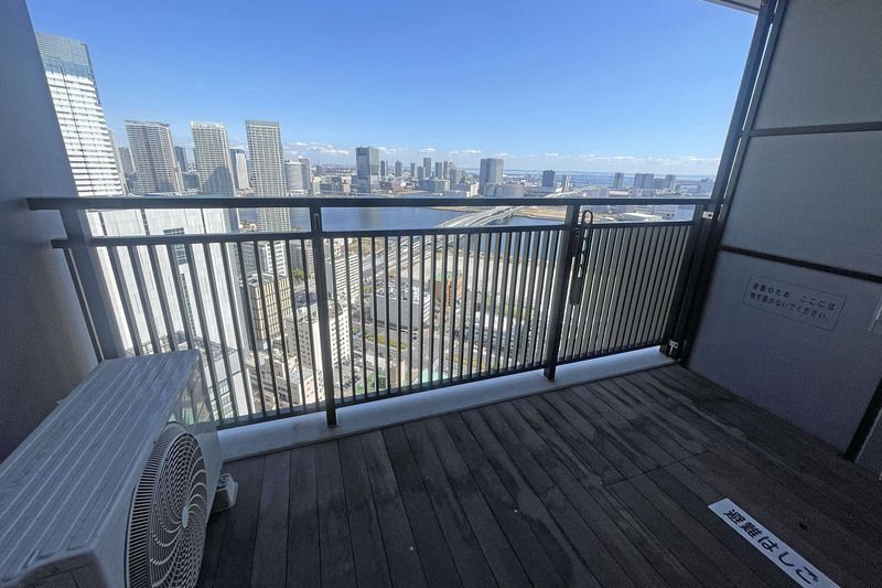 バルコニー　別タイプ部屋　参考写真です