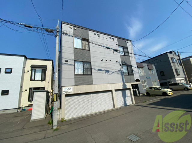 建物外観　札幌市東区北２８条東「ｃｕｒｅ１・ｅａｒｔｈＮ２８]