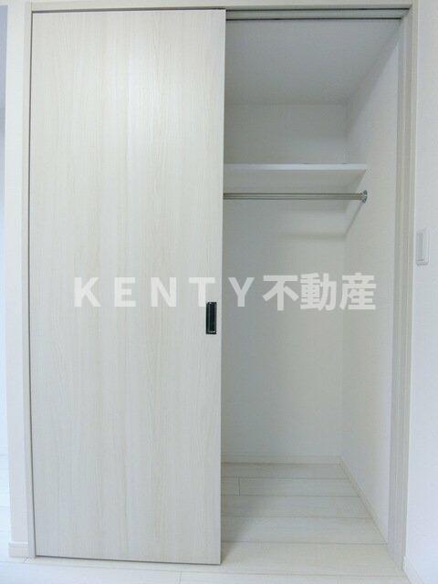 収納　十分な収納スペースがあります