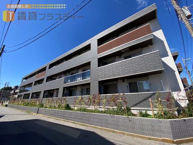建物外観　セキュリティ面も安心な築浅賃貸