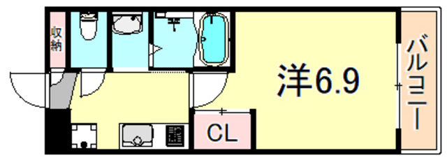 LUXE塚口の間取り写真