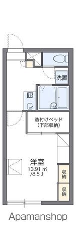 レオパレスエスペランサの間取り写真