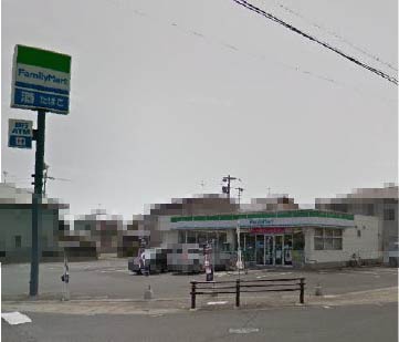 コンビニ　ファミリーマート 森上店（コンビニ）まで444m