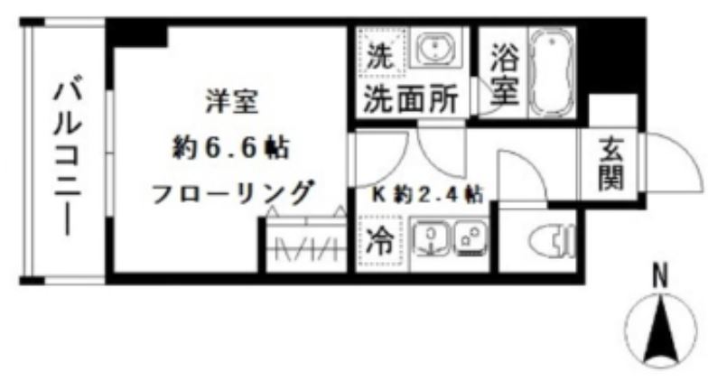 ドルチェヴィータ自由が丘の間取り写真
