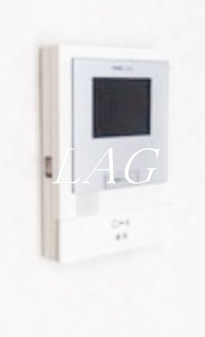 セキュリティ　モニター付きインターホンです。