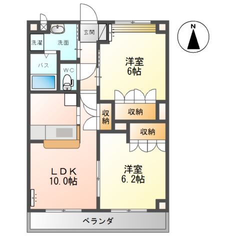 ベルステージの間取り写真