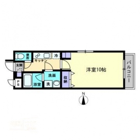 Arc Stage清輝本町の間取り写真