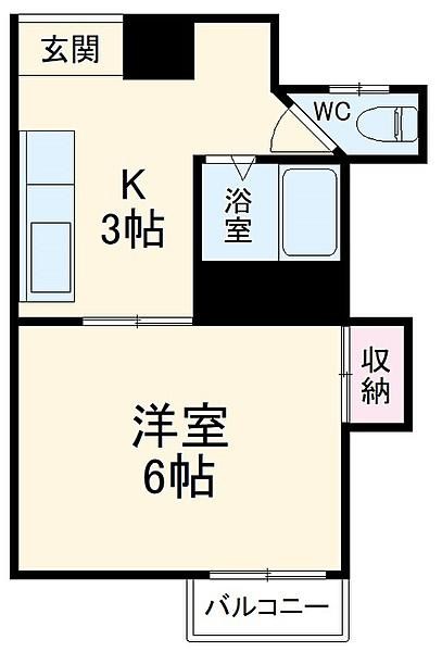 エクレールK鶴巻の間取り写真