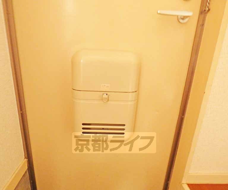 セキュリティ　郵便を受け取るのも安心です。