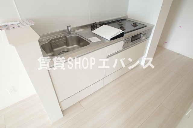 アインピークスのキッチン写真