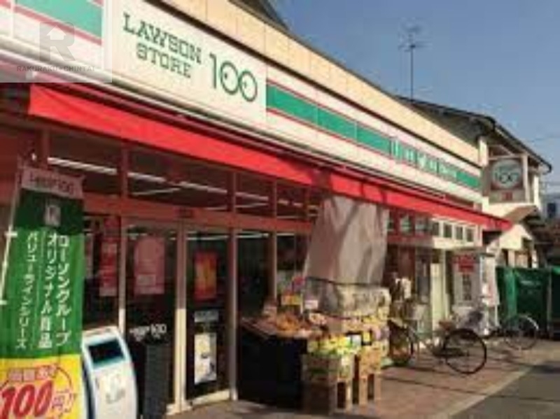 コンビニ　ローソンストア100東淀川菅原店（コンビニ）まで421m