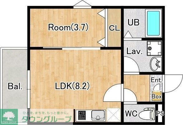 ジーメゾン所沢岩岡町クルークの間取り写真