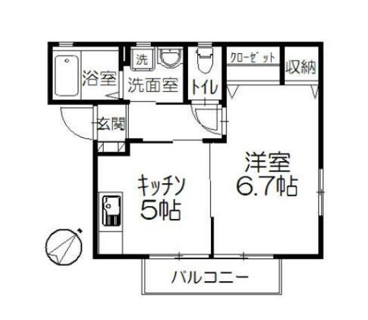 グリーンパーク2の間取り写真