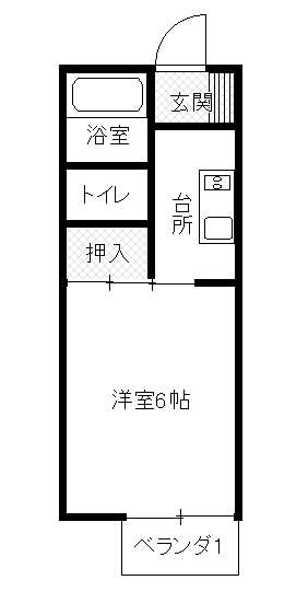 メゾン坪内の間取り写真