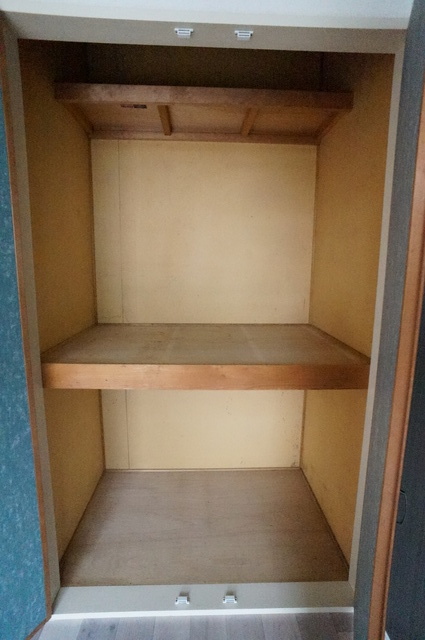 収納　奥行のある収納付です！増えがちな荷物をスッキリ収納できます！