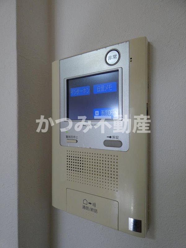 セキュリティ　同物件別号室参考写真