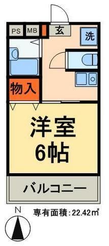 JS北千住の間取り写真