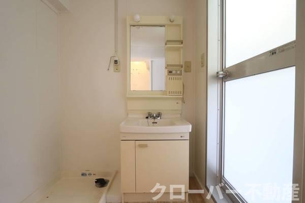 洗面設備　ビレッジハウスの同一物件・同一タイプの間取りの写真です