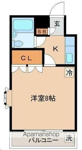 ＪＲ仙石線 陸前原ノ町駅 徒歩5分 5階建 築39年の間取り写真