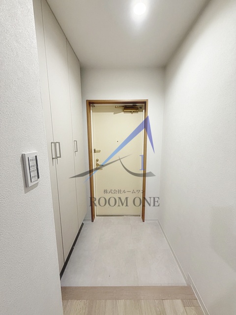 東雪谷マンションの玄関写真