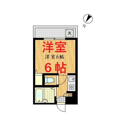 ファインズコート渡田の間取り写真