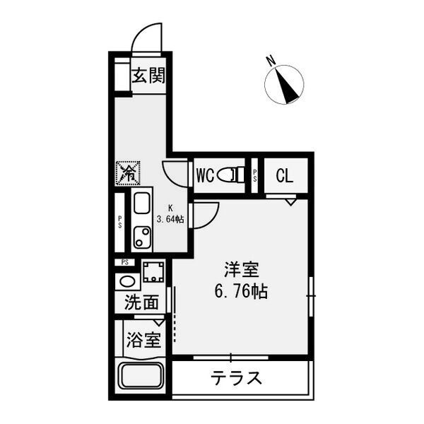 Living岡崎駅前の間取り写真