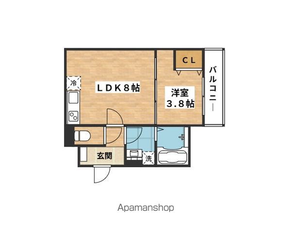 D porta cameliaの間取り写真