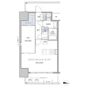 名鉄名古屋本線 山王駅 徒歩7分 15階建 築7年の間取り写真