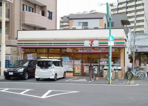 コンビニ　セブンイレブン 葛飾四つ木1丁目店（コンビニ）まで488m
