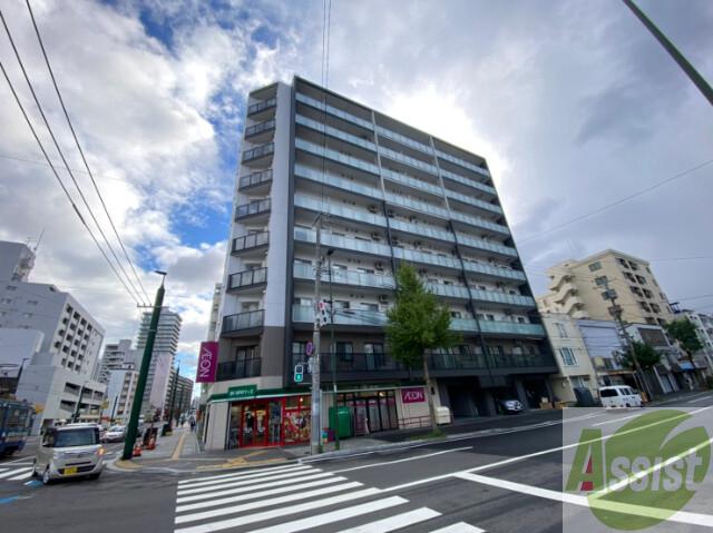 建物外観　札幌市中央区南６条西「グランカーサ南６条」
