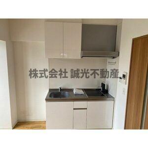 地下鉄七隈線 渡辺通駅 徒歩9分 10階建 築9年のキッチン写真