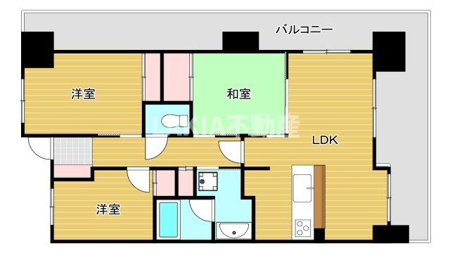 レジディア都島IIの間取り写真