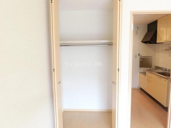 収納　クローゼット！