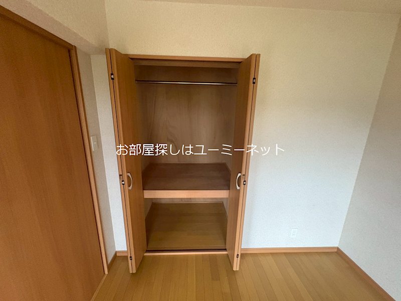 収納　※203号室の写真。現況と相違がある場合は現況を優先とします