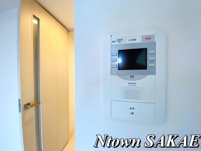 セキュリティ　モニター付きインターフォンです