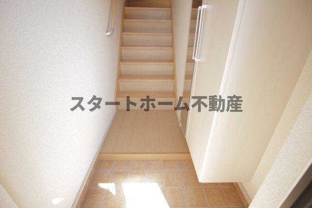 玄関　明るい玄関です