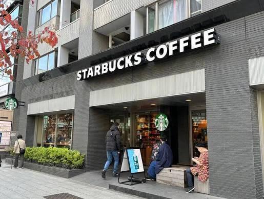 飲食店　スターバックスコーヒー 浅草雷門通り店（飲食店）まで414m